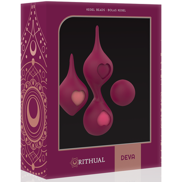 Kit di Allenamento Pavimento Pelvico Deva Rithual con Palline Silicone